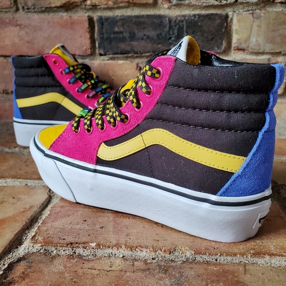 Vans Multicolor High-Top Athletic Shoes - Picture 3 of 14